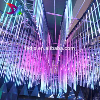 80CM Meteor Shower Rain Tubes LED Christmas battery operated mini Meteor Shower laser Lights for Wedding