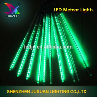 New Design Battery Operated LED Meteor Shower Rain Tube Lights PC cover decoration energy saving led christmas meteor lights